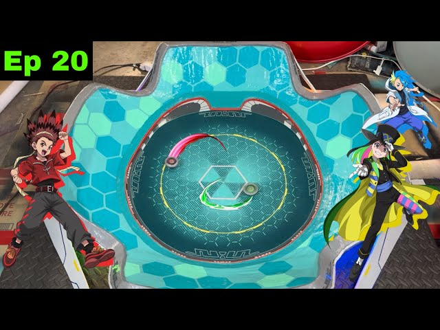 Beyblade X Ep 20 Battles! | Beyblade X Anime Stadium | Beyblade X IRL