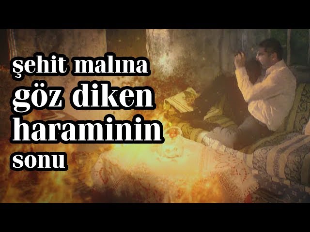 Şehit malına göz diken haraminin sonu