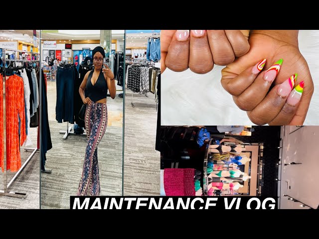 MAINTENANCE VLOG/NEW HAIR NEW NAILS