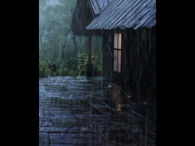 Heavy Rain and Thunderstorm Sounds for Sleeping #rainsounds #heavyrainsoundsforsleeping #rain