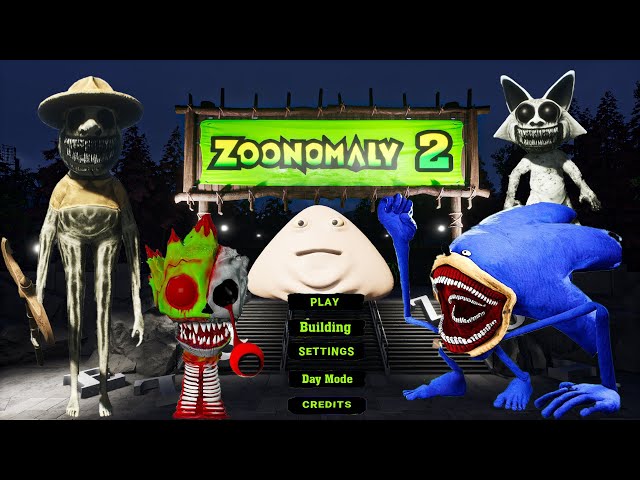 Zoonomaly 2 Full Game | Monster Fusion! Sonic, Pou, Sprunki, Catnap Turn Into Nightmares!