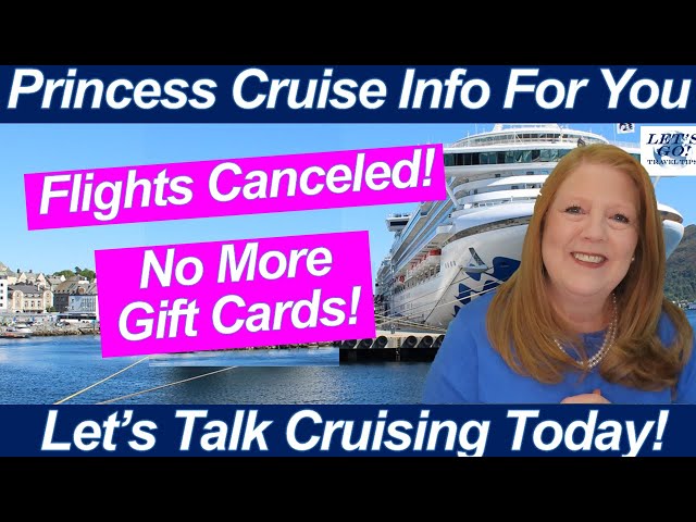 CRUISE NEWS! Flights Canceled! UK ETA Deadline Looming! No More Gift Cards Being Sold!