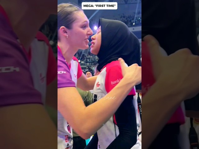 MEGAWATI MENANGIS HARU DI PELUKAN KARA BAJEMA USAI JUARA PROLIGA #shortvideo #shorts #volleyball