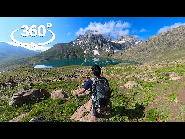 Kashmir Great Lakes Trek | VR 360 | ASMR