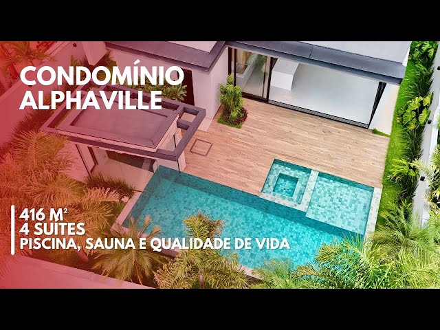 Condomínio alphaville, Ribeirão Preto - Casa de Alto Padrão à Venda | Imobiliária Brioni Imóveis