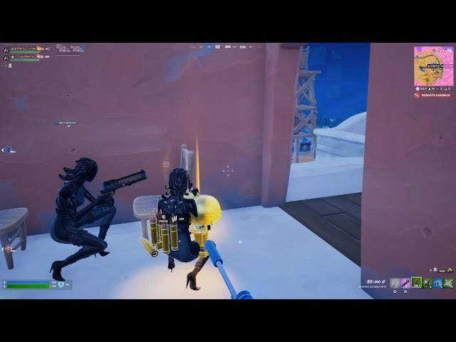 Making FRIENDS in Ranked Fortnite Reload ZB