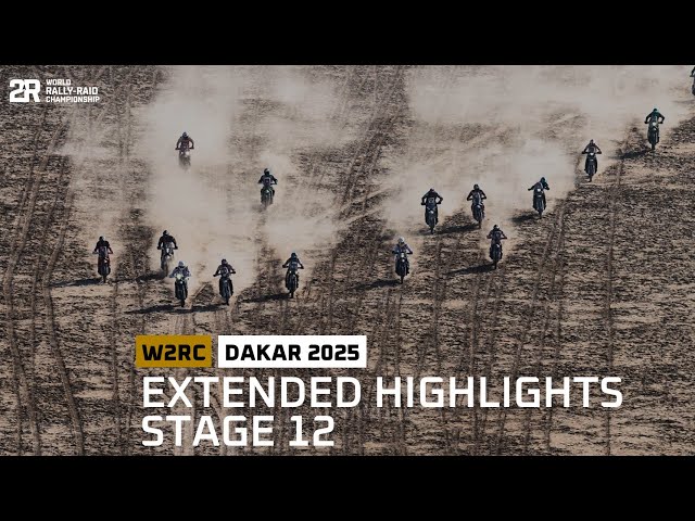 Stage 12 Highlights Dakar 2025 #w2rc