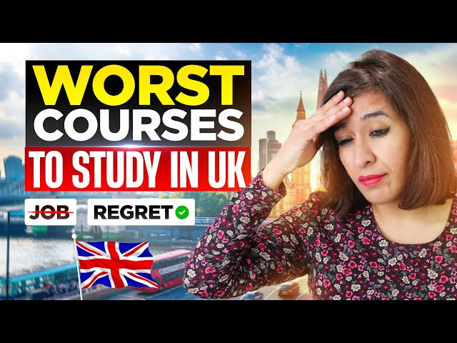 Top 10 Worst Courses To Study In UK? | List Of Courses to avoid in UK | No Jobs with these courses