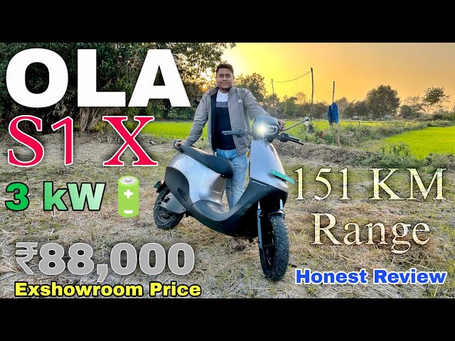 Ola S1 X 🔋3 kW Review | ₹10K Subsidy From Government