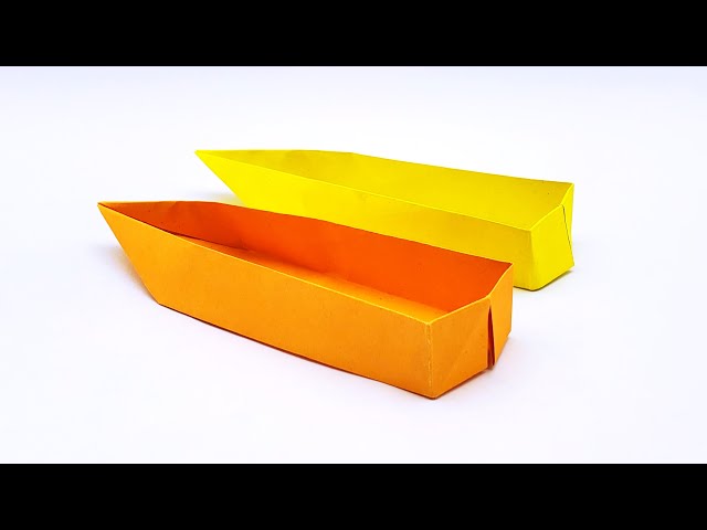 Easy Paper Boat Making At Home | Paper Boat Making Tutorial | Paper Folding Crafts