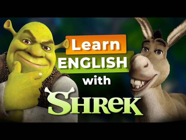 Learn English with SHREK — Donkey Meets Shrek