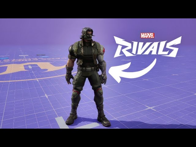 Extract Any Marvel Rivals Character Into Game Animation Sample - UE5.5