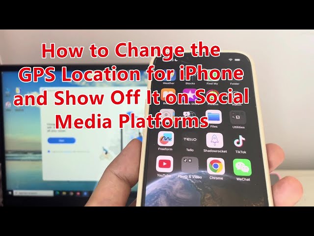 How to change the GPS location for iPhone and show off the fake GPS location on Social Media.