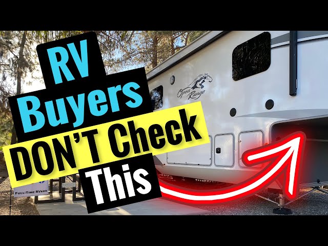 Don’t Buy a Lemon | How to Inspect a RV Before Buying It | FREE ✅ List