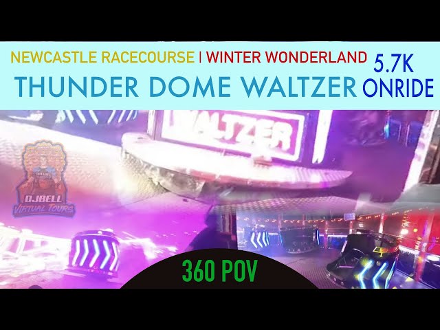 DAVIS’S THUNDERDOME WALTZER | ONRIDE | 360 POV - VR VIDEO | WINTER WONDERLAND NEWCASTLE