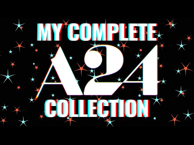 My Complete A24 4K + Blu-ray + DVD Collection with 100+ Titles Including Steelbooks and Exclusives