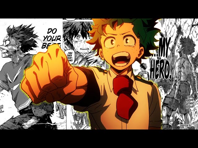 Deku IS the "WORST" part of MHA (and that's a good thing)