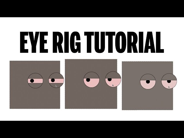 Duik Bassel Eye Rig Tutorial