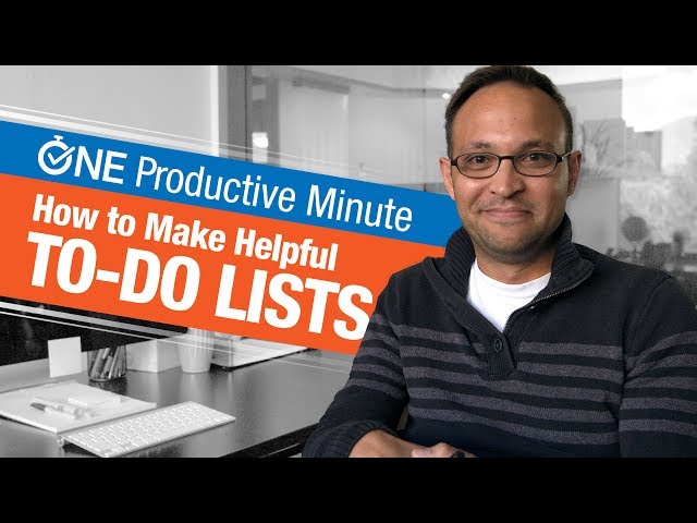 How to Make Your To Do List Actually Helpful