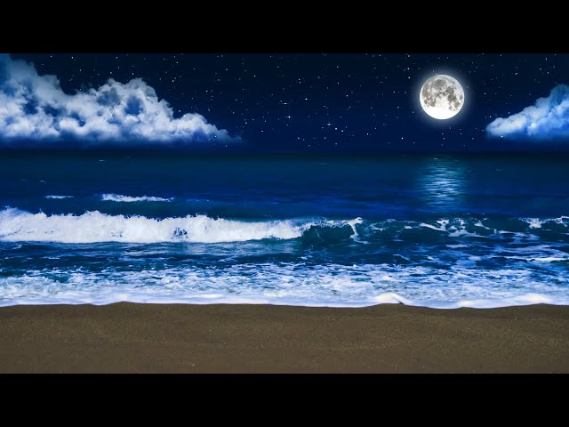 Ocean Waves Sounds for Sleeping | 10 Hours of Ocean Sounds for Deep Sleep