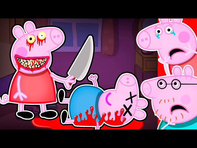 SCARIEST PEPPA PIG ANIMATIONS EVER! (TERRIFYING)