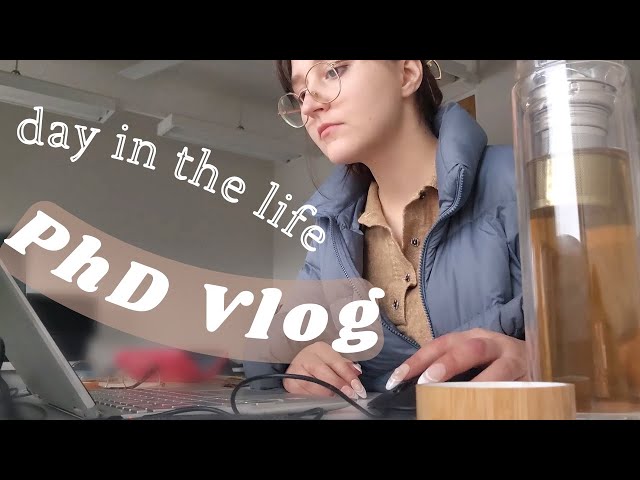 a not so typical day in the life - PhD Vlog #5