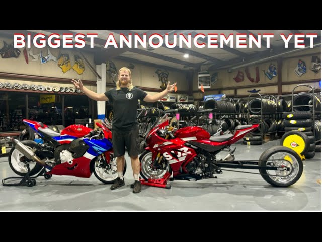 My first motorcycle giveaway!! Gsxr vs CBR details and how to enter