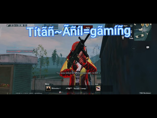 PUBG LITE~ 4v4 TDM FIGHT_👑 MVP👑 Titan Anil gaming -YT