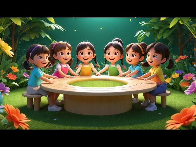 Ring Around the Rosie | Fun Circle Game Song for Kids | Nursery Rhymes & Kids Songs