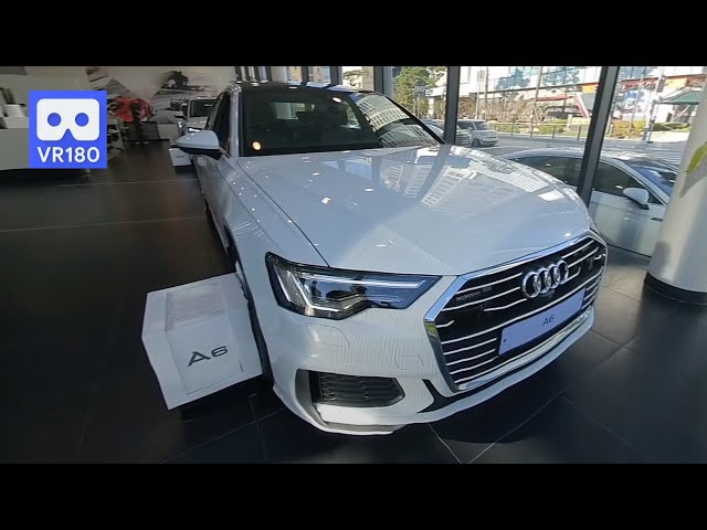 3D 180VR 4K Audi A6 4.0 TDI Quatrro 😍😍 VR Dream Car