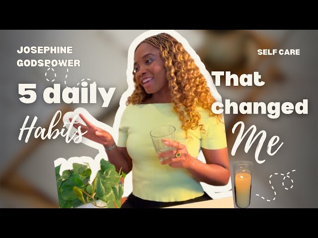 5 daily Harbits that changed my life/ productivity #morningroutine #productivity #selfcaretips