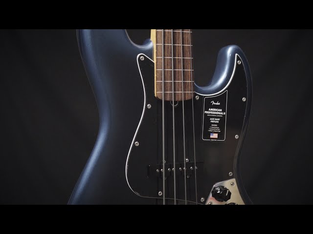 Fender American Professional II Jazz Bass Fretless