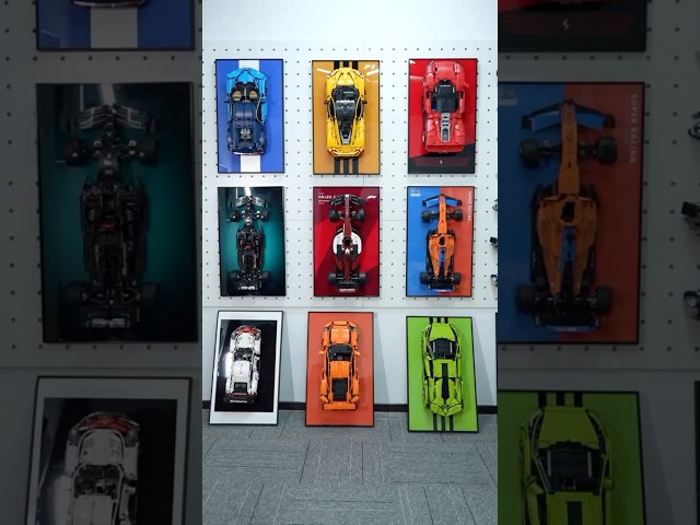 How to display #lego car on the wall? #icuanuty #legocar #legotechnic #bricks #legofan #legoframe