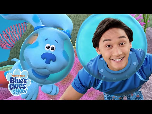 Under Water Adventures With Blue & Josh! I Spy 🔎| Blue's Clues & You