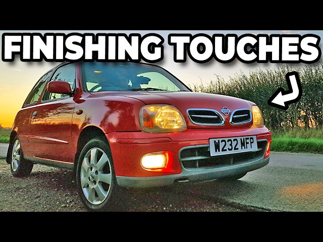 K11 Nissan Micra LAST MINUTE Rustival Prep, Finishing Touches & Test Drive