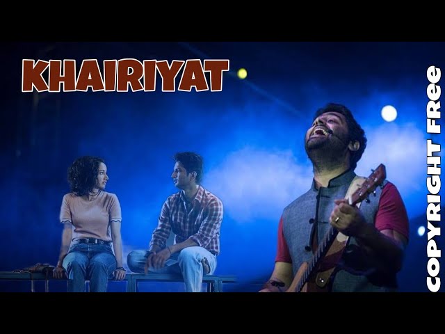 Khairiyat : no copyright Song | Arijit Singh New Song | 90s song | copyright free Bollywood song |