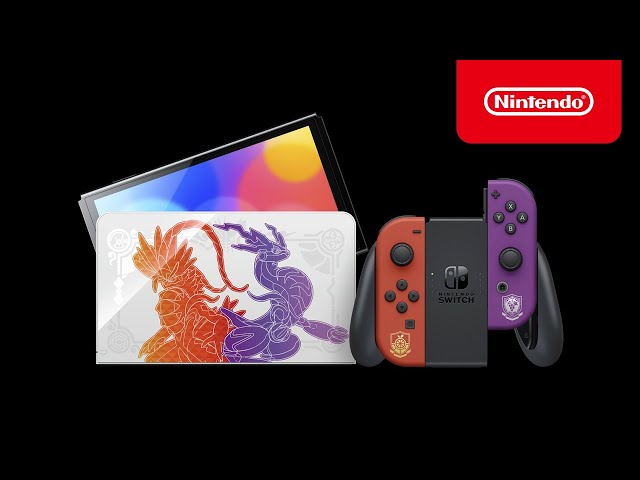 Nintendo Switch – OLED Model: Pokémon Scarlet & Violet Edition