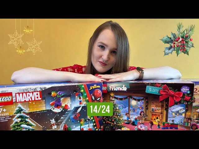 LEGO ADVENT CALENDARS: HARRY POTTER, CITY, FRIENDS, DISNEY, STAR WARS, MARVEL UNBOXING 14/2024