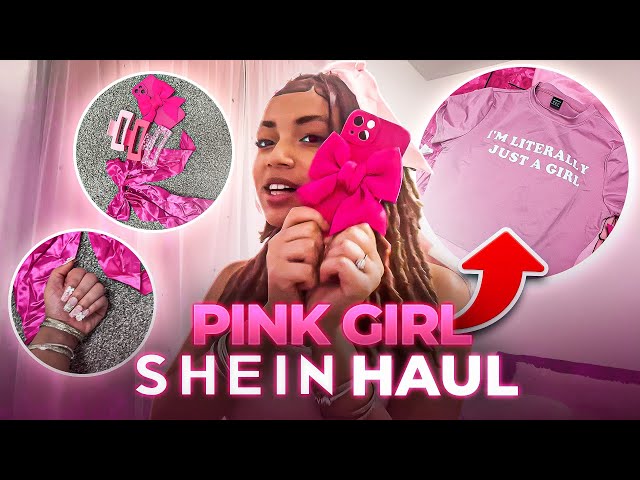 A PINK GIRLS SHEIN HAUL🎀🛍️😍