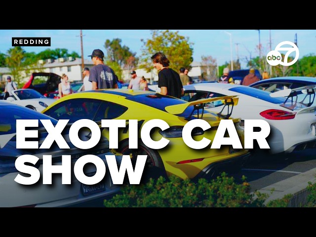 Car enthusiasts flock to Redding for Exotic Car Show weekend event