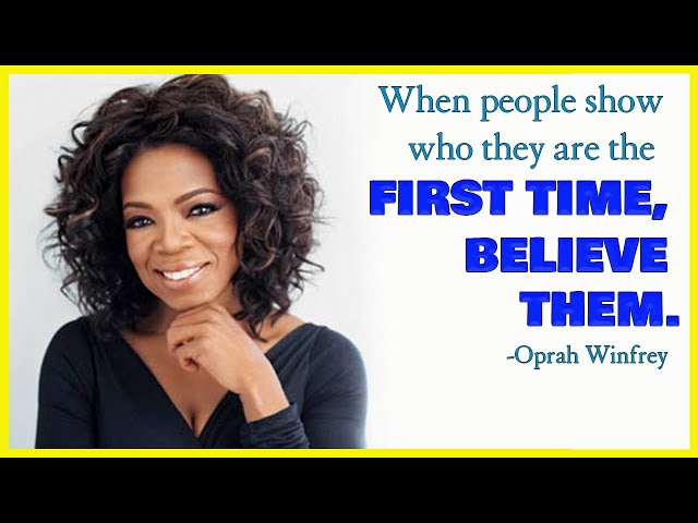 Best Motivational Speech in 2023 - Know Your Boundaries - Oprah Winfrey