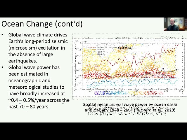 A Multi-Decadal Analysis of the Global Microseism and Ocean Wave Climate