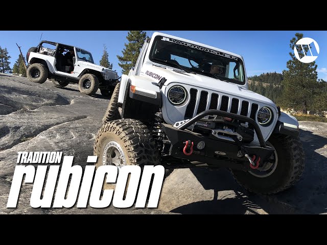 Jeep JL Wrangler Rubicon Trail Off Road Adventure : TRADITION