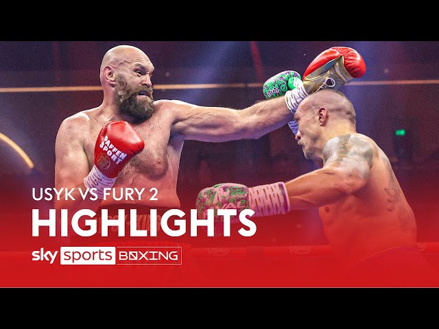 HIGHLIGHTS! Oleksandr Usyk vs Tyson Fury 2 🥊