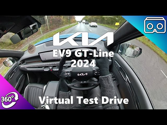 Kia EV9 GT-Line (2024) 360 VR Test Drive Experience