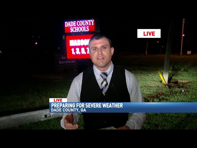 Severe Weather Live Shot