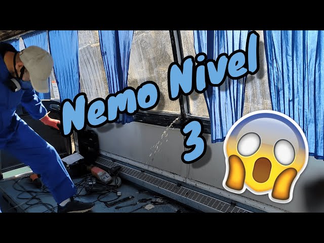 Sorpresa inesperada, seguimos trabajando en... Nemo Nivel 3. Camperizar autobús desde 0.