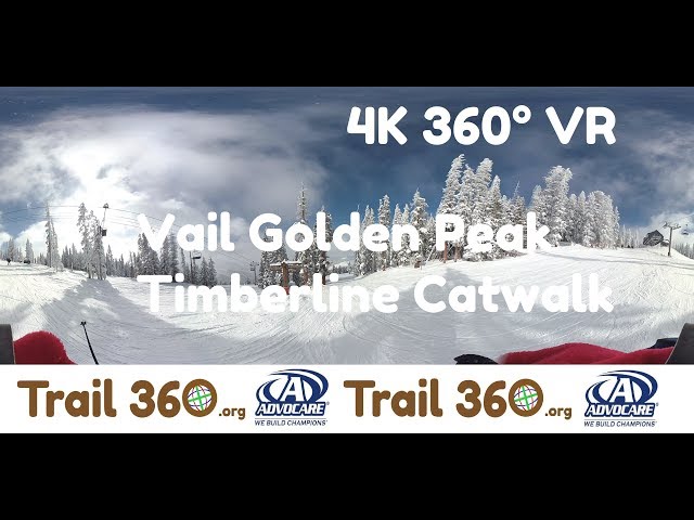 Vail Golden Peak Timberline Catwalk-Trail 360