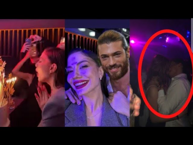 Last minute:Can Yaman Kissed Demet Özdemir at Birthday Bash!