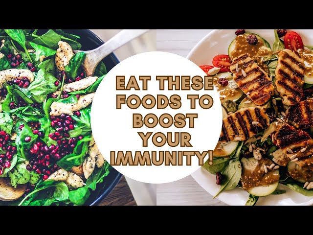 Eat These Foods to Boost Your Immunity! #immuneboostingfoods #healthyliving  #wellness  #healthcare